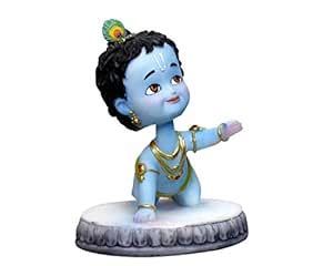 Buy SrI Krishna CULTURE Hand Crafted Cartoon Natkhat Baby Krishna ...