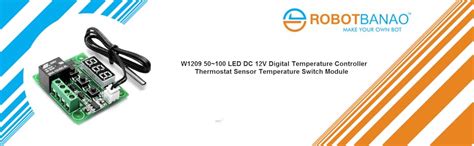 Robotbanao 12V W1209 Digital Temperature Controller Thermostat Module ...