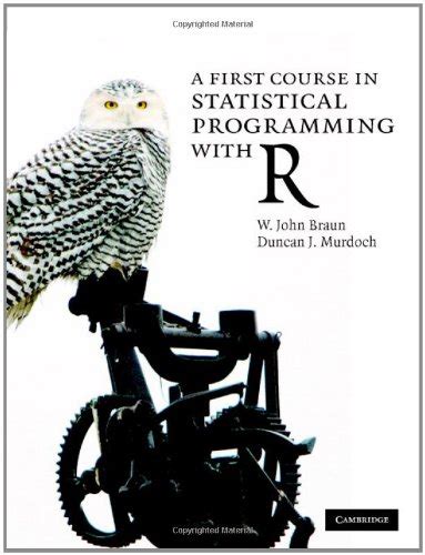 Buy A First Course in Statistical Programming with R Book Online at Low ...
