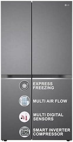 Lg 272 L 2 Frost-Free Smart Inverter Compressor Double Door ...