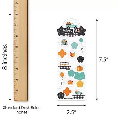 Big Dot Of Happiness Happy Fall Truck - Party Favor Kids Stickers - 16 ...