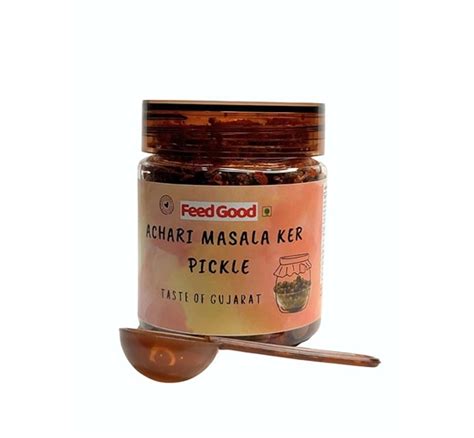 Buy Traditional Gujrathi Achari Masala Ker Pickle Spicy & Tangy Ker ...