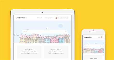 Meet "Copenhagen", Zendesk’s new responsive Help Center theme