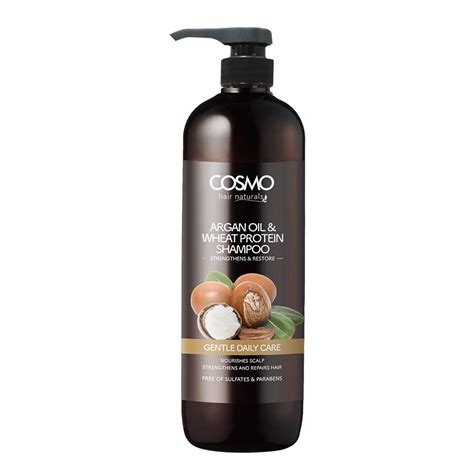 Gentle Daily Care - Argan Oil & Wheat Protein Shampoo – Cosmo Cosmetics ...