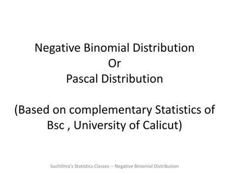 Negative binomial distribution Negative Binomial Examples 的图像结果