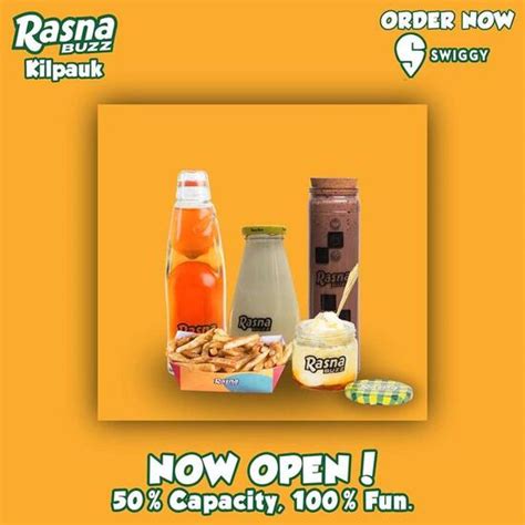 Menu at Rasna Buzz, Chennai, 924