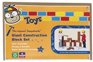 Smart Monkey Toys Giant Construction Box Set (24 Piece) - Giant ...
