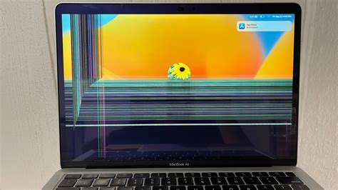 Crack Inside Macbook Screen