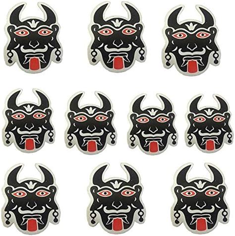 Delhi TRADERSS Car Bike Buri Nazar Sticker - Pack of 10 : Amazon.in ...