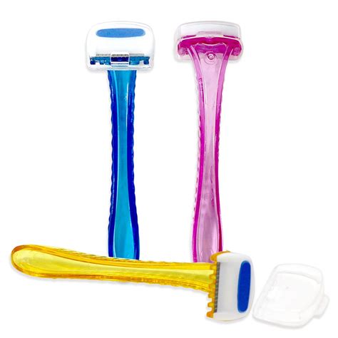 Buy Spa Savvy Small Bikini Razors 3 Pack, Bikini Line Trimmer, Sharp ...