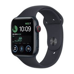 Apple Watch SE (2nd Gen) GPS 40mm Silver Aluminium Case with White ...