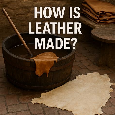 How Is Leather Made? The Leather Manufacturing Process Explained ...