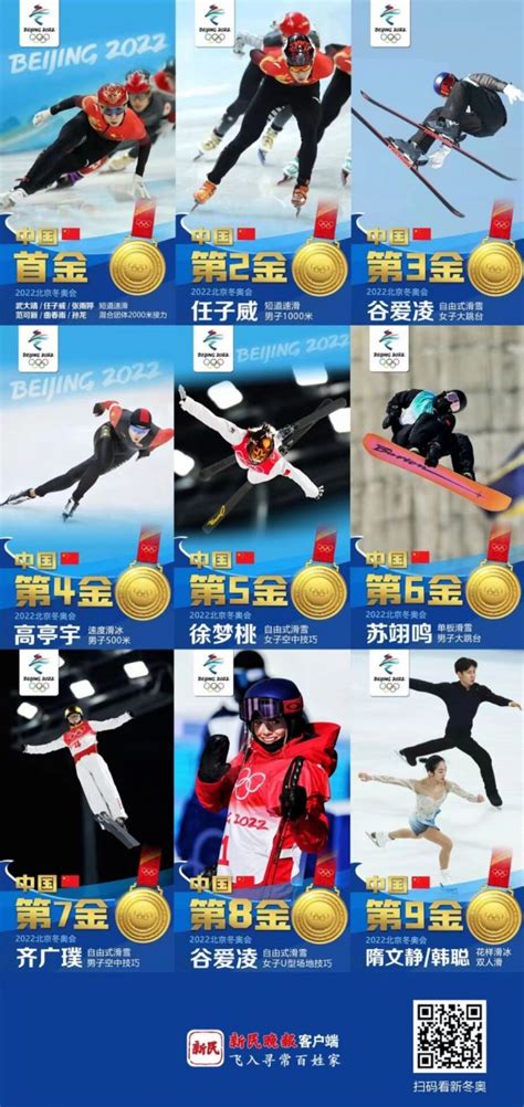 2022北京冬奥会中国队9金4银2铜15枚奖牌收官 金牌奖牌数创历史新高_球天下体育