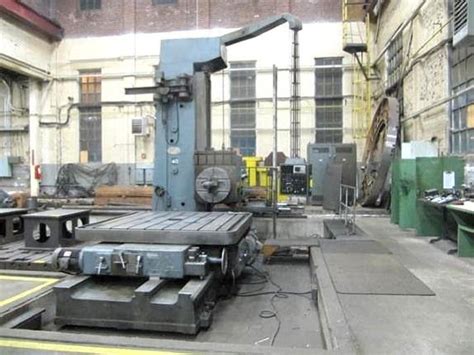Boring Mills - Borer Horizontal Floor Type for sale at NB Machinery