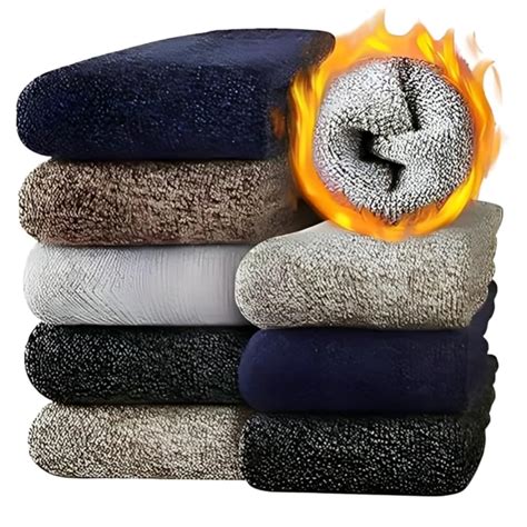 Buy bahuzo Men's Woolen Thick Towel Formal Winter Wear Terry Thermal ...