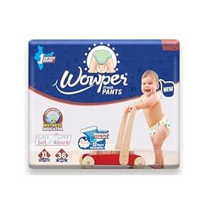 Buy Wowper Fresh Baby Diapers Pants | Wetness Indicator | Upto 10 Hrs ...
