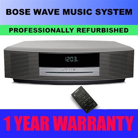 Bose Wave Music System AM/FM Radio w/CD Player & 3-Disc Multi CD ...