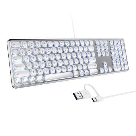 Amazon.in: Buy TECURS Wired Keyboard for Mac - 110 Keys Full Size ...