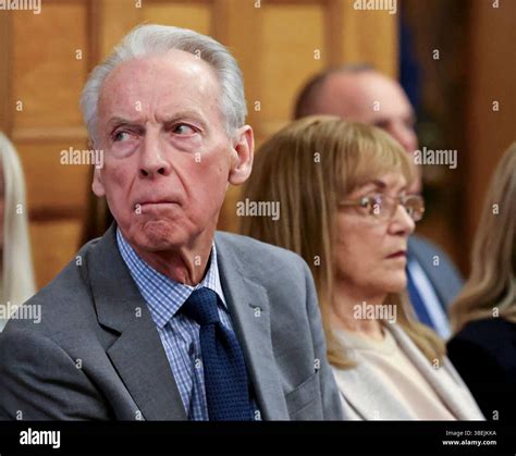 William Read, father of defendant Karen Read, listens as prosecutor ...