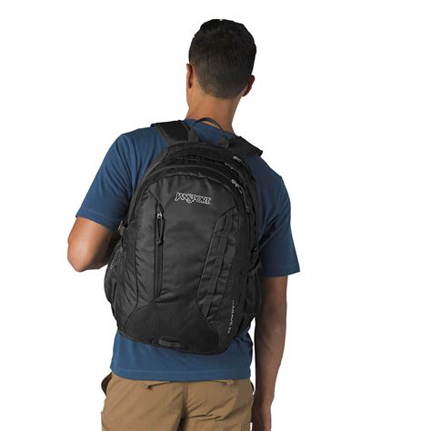 Buy Jansport Agave Black Medium Backpack - 32 Ltrs Online
