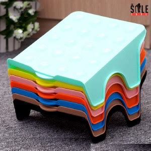 Royalkart Multicolour Plastic Double Layer Shoe Storage Stand Free ...