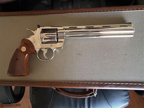 Image result for 8 Inch Nickel Plated Colt Python Reviews