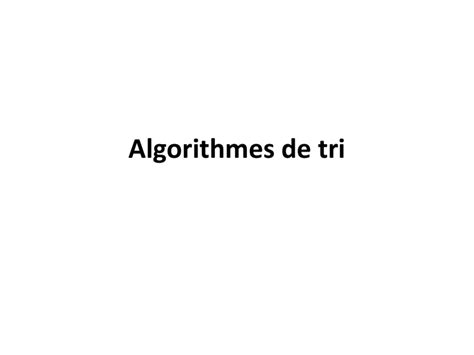 Tri Par Selection Algorithme 的图像结果