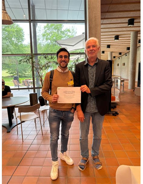 Entropy Best Poster Award for Quantum Information and Probability: From ...