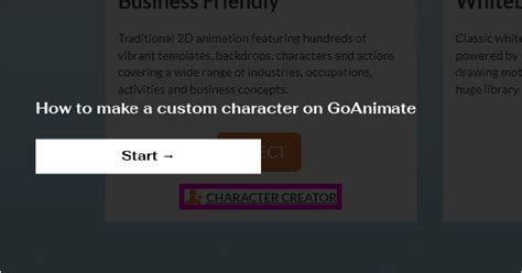 Image result for How to Make GoAnimate Characters