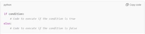 Image result for Selection Control Statements in Python