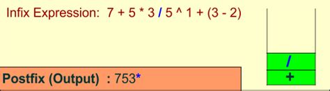 Image result for Infix to Postfix Using Stack in Python