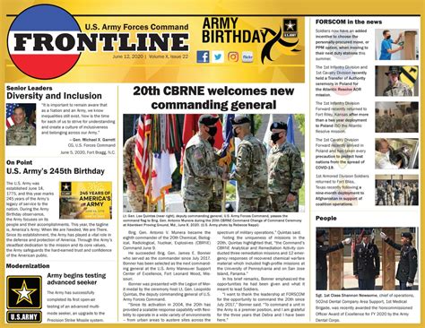 FORSCOM FRONTLINE | Article | The United States Army