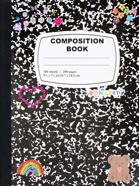 Image result for Composition Notebook Front