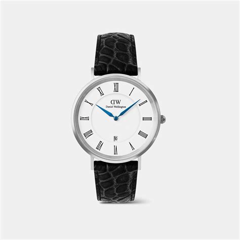 Daniel Wellington Men White Leather Watch DW00100914K – Just In Time