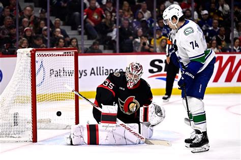 How Jake DeBrusk fared vs. Linus Ullmark as ex-Bruins squared off ...