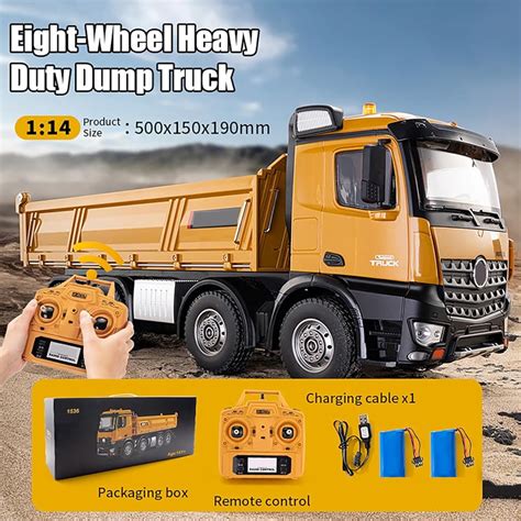 Ssccgym 12-Channels 20-Inch Remote Control Dump Truck 1/14 India | Ubuy