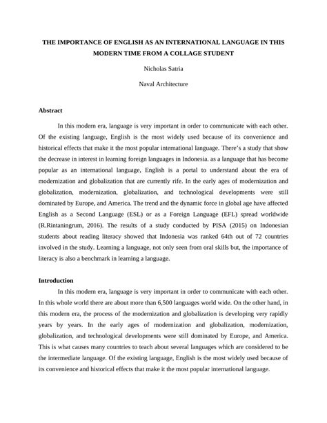 English Language Importance 的图像结果