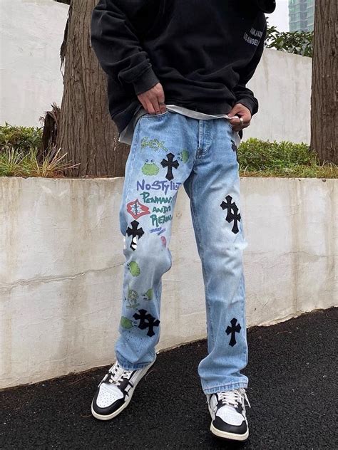chrome hearts jeans