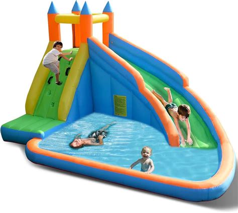 Image result for Inflatable Pool Slides