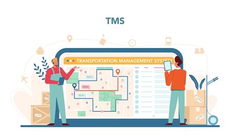 Forwarder online service or platform. | Premium Vector