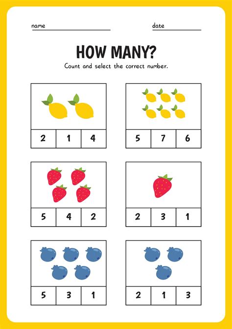 Printable Learning Activities For 2 Year Olds