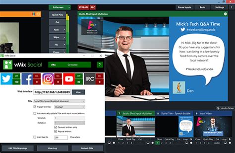 Image result for VMix Live Streaming