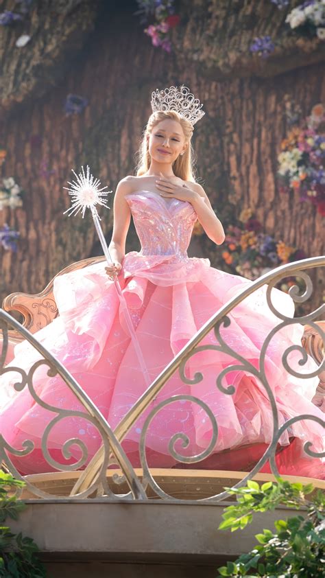 2555a | Wicked, Movie, 2024, Galinda, Ariana Grande, 4K Wallpaper 4K PC