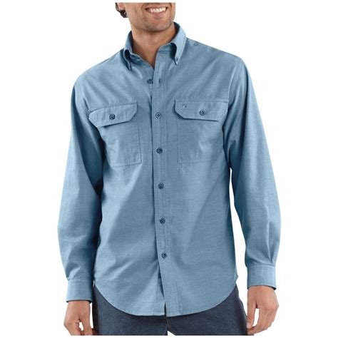 Chambray Work Shirt at Yvonne Hosford blog