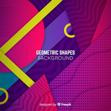 Colorful polygonal background | Free Vector