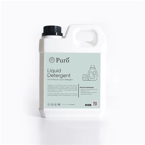 Jual Puro Premium Liquid Laundry Detergent - 1 Liter/1 kg | Shopee ...