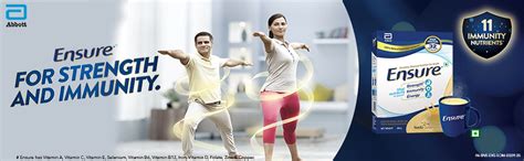 Ensure- Complete Nutrition for Adults with High Protein and 11 immunity ...