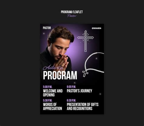 Church crossover flyer PSD, High Quality Free PSD Templates for ...