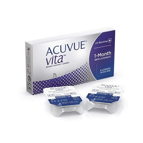 Acuvue Vita Brand Contact Lenses(-2.50)(8.4) : Amazon.in