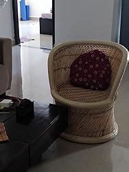 Pushkar Handicraft Gunee Pushkar Handicraft Cane Bar Stool Mudda for ...